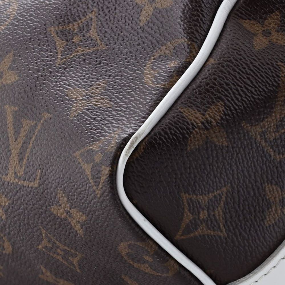 Louis Vuitton Speedy Bandouliere Bag LV Match Monogram Canvas 25 Brown - Picture 7 of 10